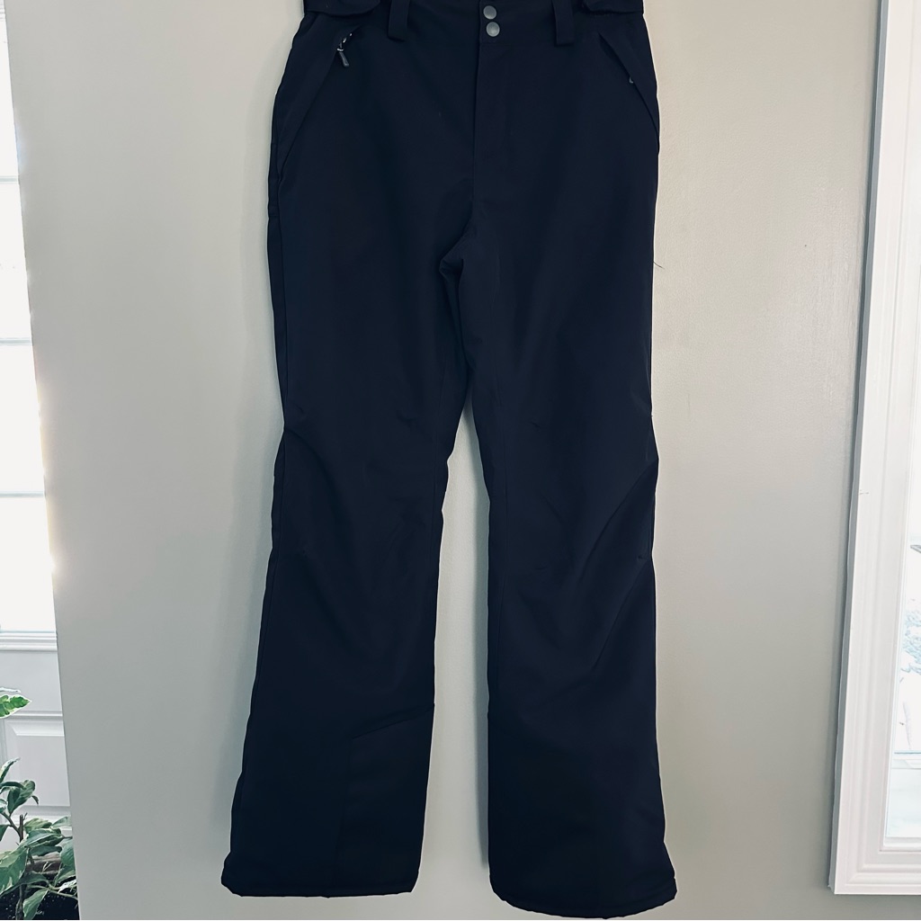 Women’s Black Spyder Ski Pants Medium